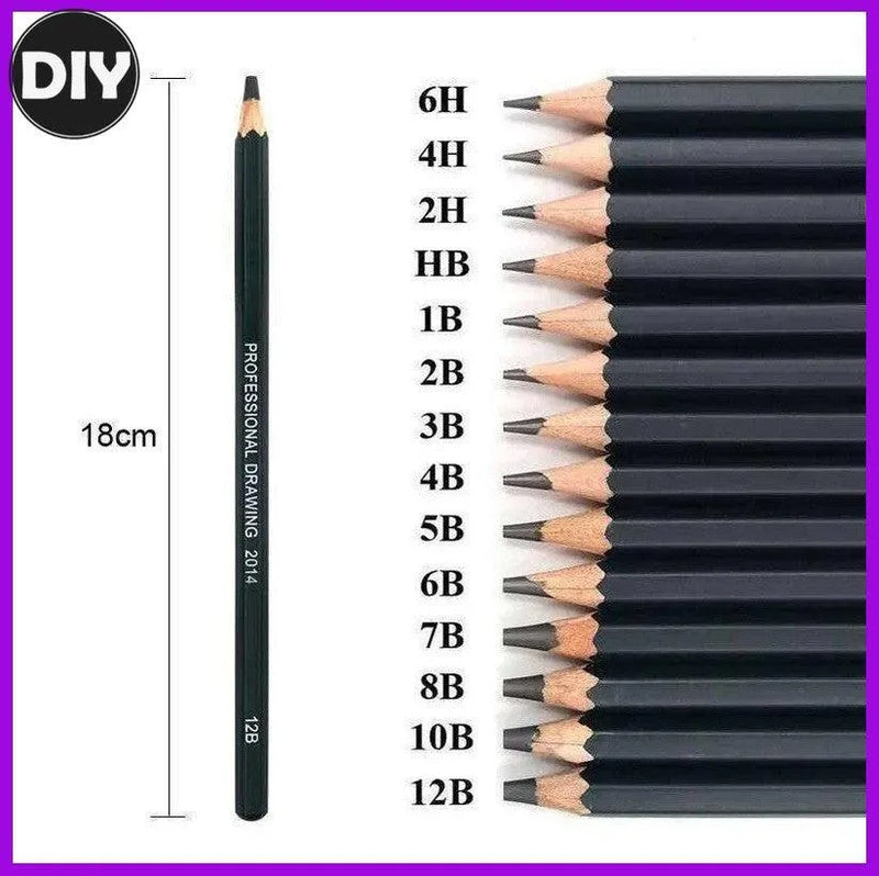 Drawing Pencils Set Gift For Artist Anime And Sketching Pencils