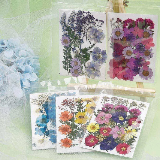 Dried Flowers Resin Casting Fillings Pressed Flowers Scrapbooking Decoration Preserved Flowers For DIY Cardmaking and Jewelry Making