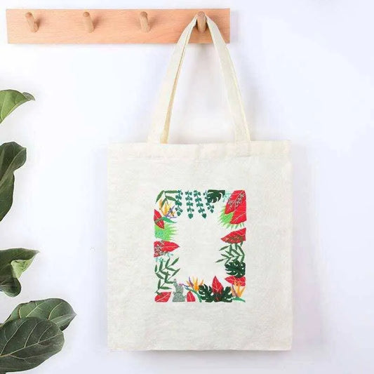 ECO Shopping Bag DIY Embroidery Kit