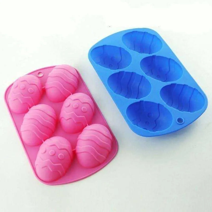 Easter Egg Molds Silicone Mold Tray Baking Accessories Chocolate Mould Cake Decorating Tool Kitchen Tools