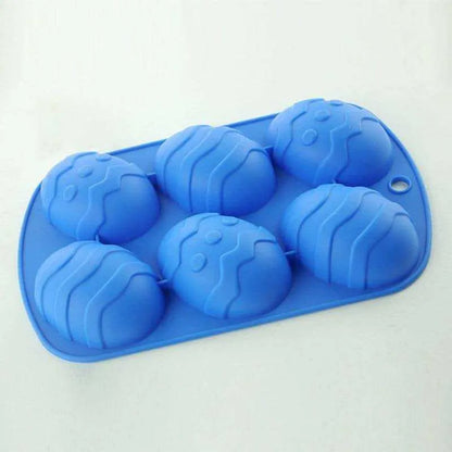 Easter Egg Molds Silicone Mold Tray Baking Accessories Chocolate Mould Cake Decorating Tool Kitchen Tools