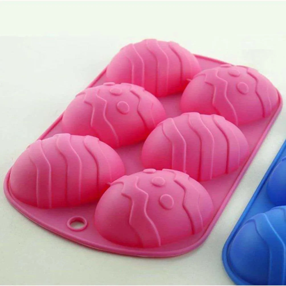 Easter Egg Molds Silicone Mold Tray Baking Accessories Chocolate Mould Cake Decorating Tool Kitchen Tools