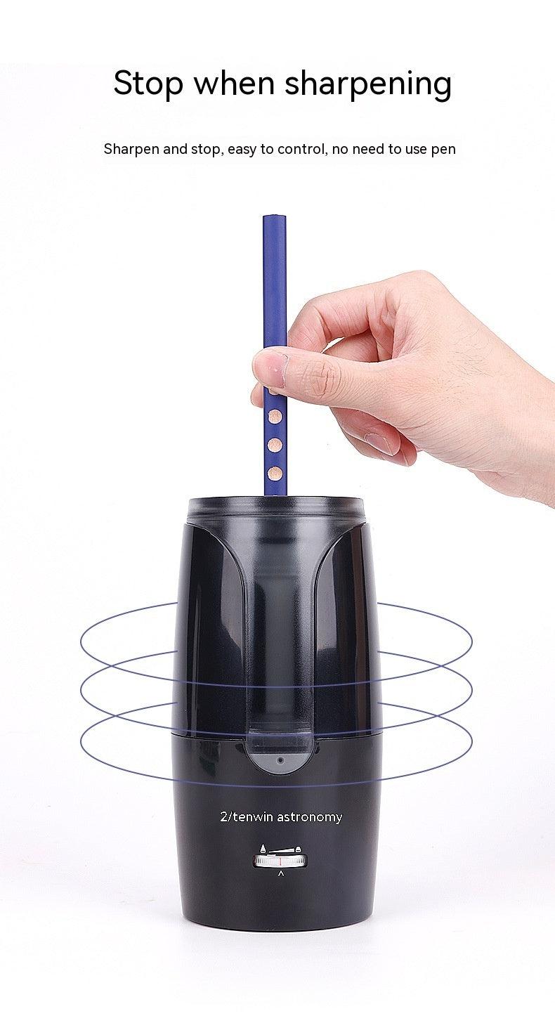 Electric Pencil Sharpener Large Diameter Coarse Hole Pencil Sharpener