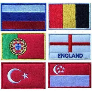 Iron On Patch Flag Embroidered Patch Sew On Patch