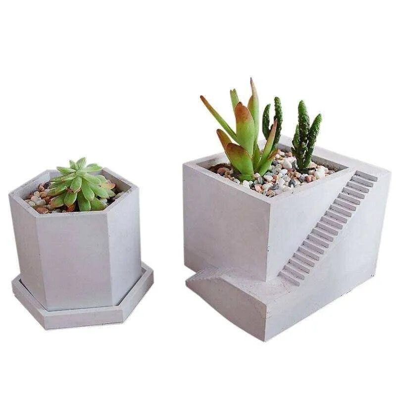 Epoxy Cement Mold For Planter Pot Mold Terrarium Mould