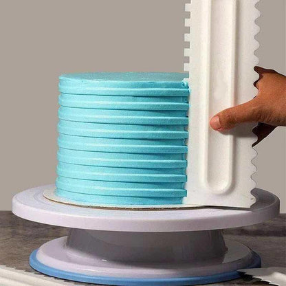 Fondant scraper cake icing spatula pastry decorating tool baking accessories