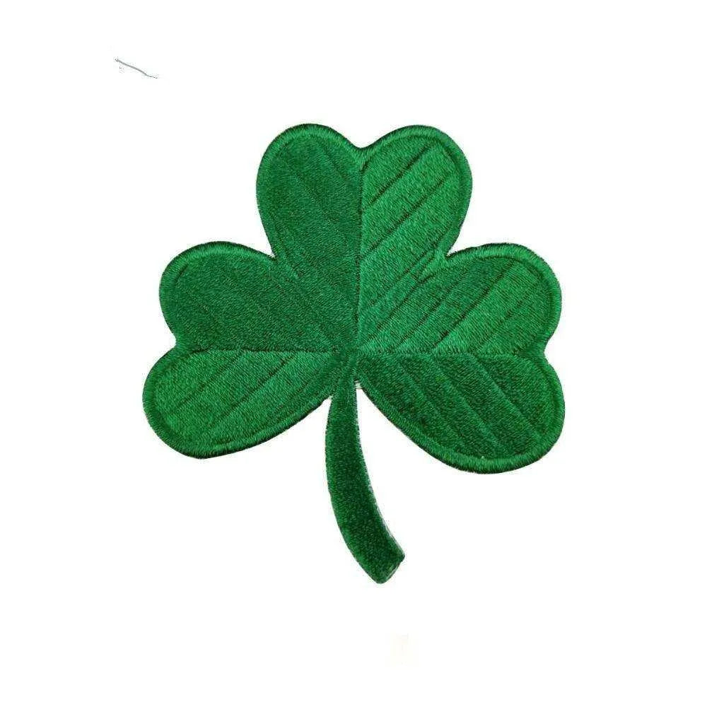 Four-leaf Clover Down Jacket Denim Patch DIY Badge Cloth Sticker