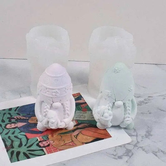 Small Dwarf Mold Garden Gnome Mould Diy Decoration Make A Gift For Friend