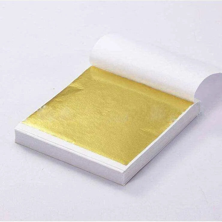 Gold Foil Sheets For Gilding Imitation Gold Leaf Paper