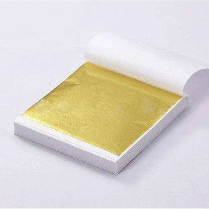 Gold Foil Sheets For Gilding Imitation Gold Leaf Paper