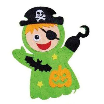 Halloween Party Hand Puppet Felt Kit Halloween Gift