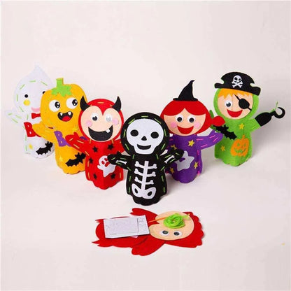 Halloween Party Hand Puppet Felt Kit Halloween Gift