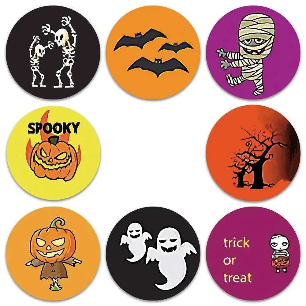 Halloween Sticker Party Favors Bag Decor Scrapbooking Accessories