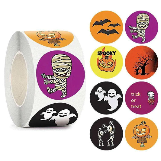 Halloween Sticker Party Favors Bag Decor Scrapbooking Accessories