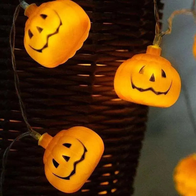 Halloween pumpkin light LED string light 1.5 meters