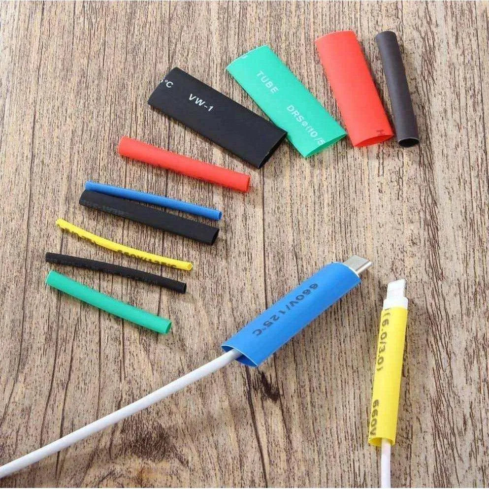 Heat Shrink Tube Kit Cable Sleeves Wire Tubes Cable Wire Wrapping Tube Insulation