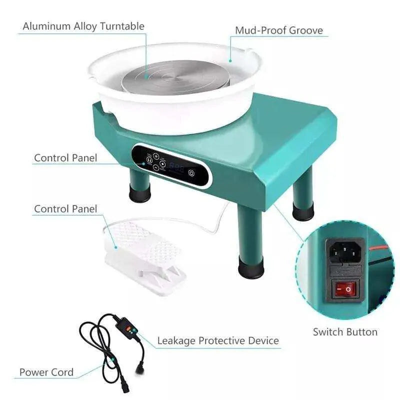 Household Pottery Wheel Electric Pottery Machine