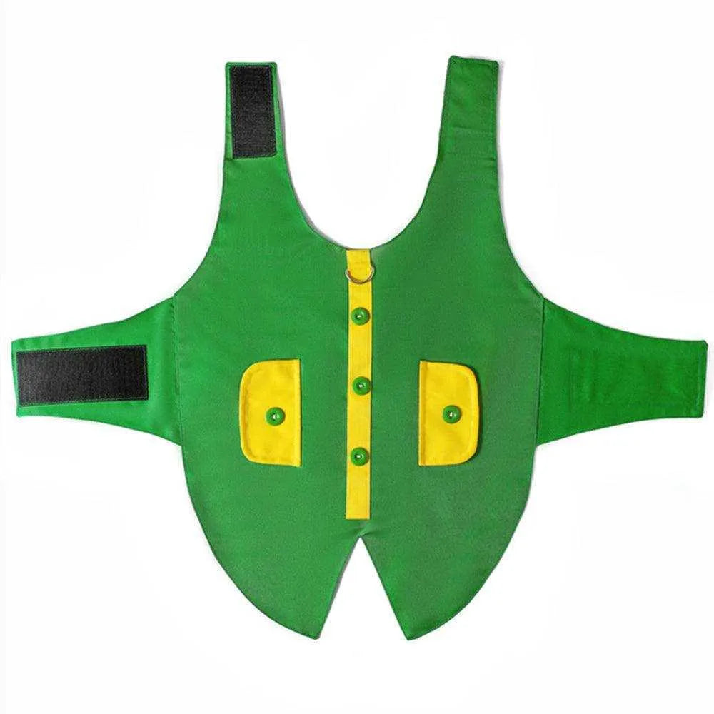 Irish Festival Holy Pet Suit Vest - Polyester, Style 1 & Style 2 - Sizes S-XXL , 