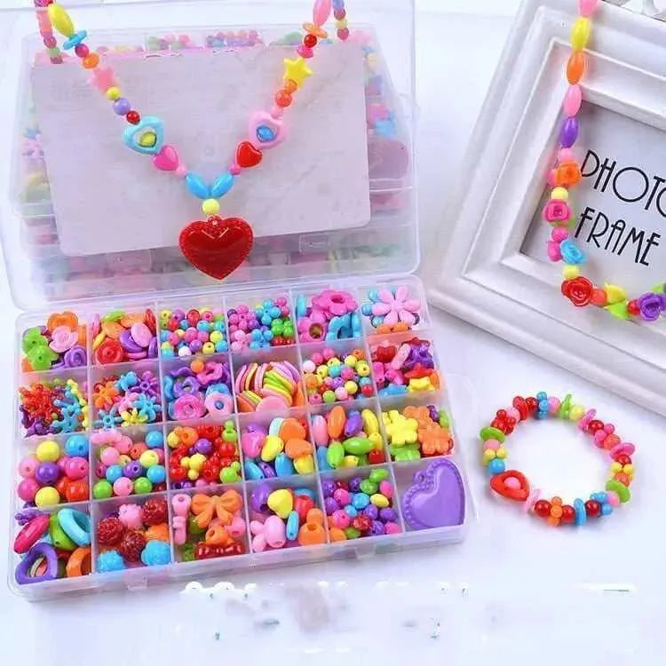 Jewelry Making For Kids Bracelet Beads DIY Necklace Gifts For Girls