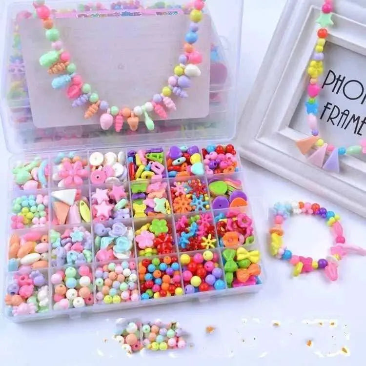 Jewelry Making For Kids Bracelet Beads DIY Necklace Gifts For Girls