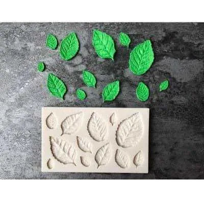 Leaves Mold Cake Fondant Decorating Tool Candy Mold Baking Accessories Kitchen Supplies Cupcake Icing Molds DIY Cake Sugarpaste