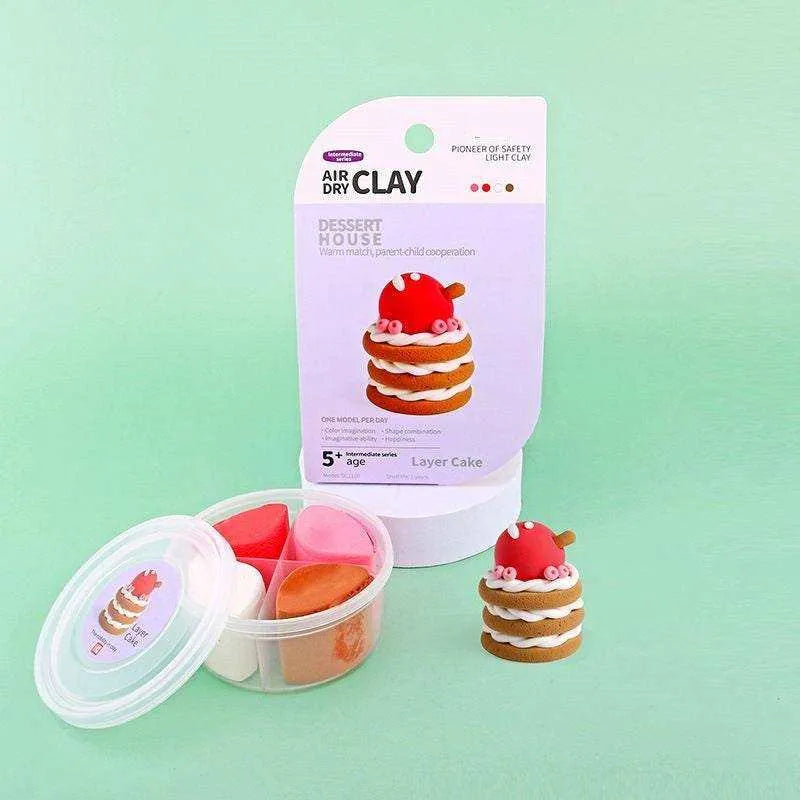 Light Clay Play Dough Kids Toy Food Clay Desert Early Educational Toy For Babies