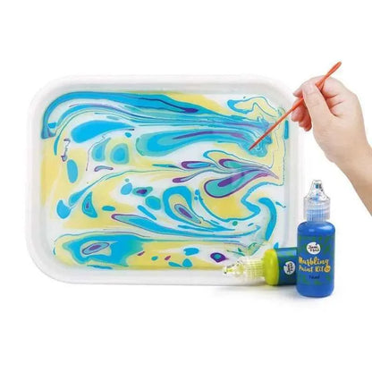 Marble Painting Kit For Kids and Adults DIY Drawing Tools Marbling Paint In Water Drawing Tools Educational Learning Preschool Activity Kit