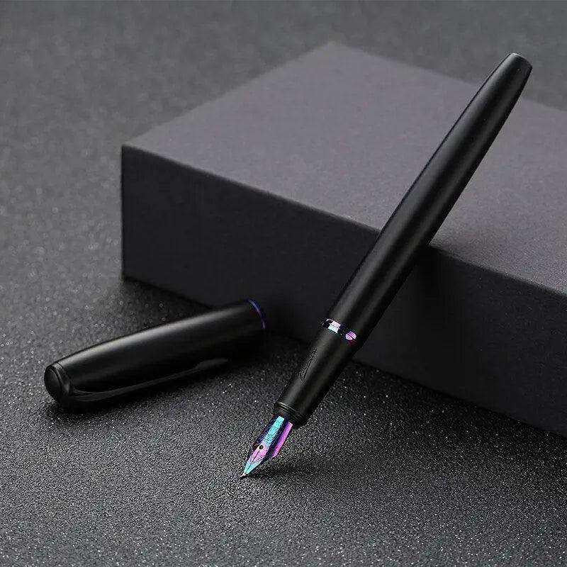 Matte black fountain Pen sleek stylish pens