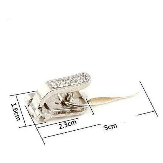 Metal coat buckle for DIY dressmaking sew on bag clasps