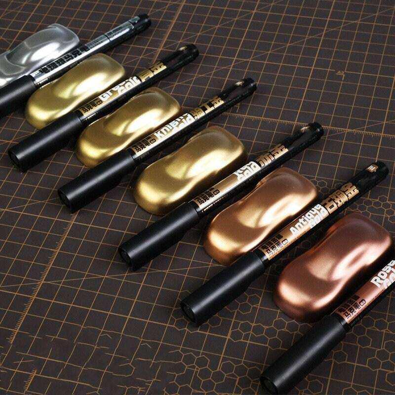 Electroplating Metal Color Metallic Marker Pen Coating Gold And Silver