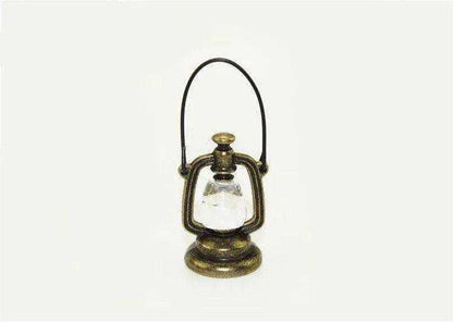 Miniature oil lamp 1:12 dollhouse furniture gnome garden terrarium figurines