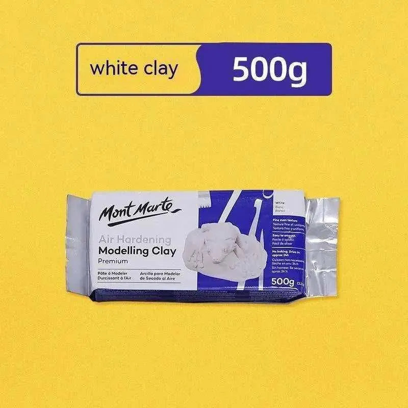 Mont Marte Modelling Clay Air Hardening No Bake Mud Sculpting Clay