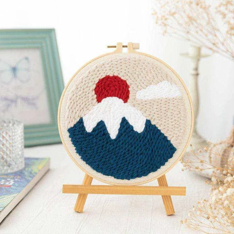 Mountain Embroidery Pattern