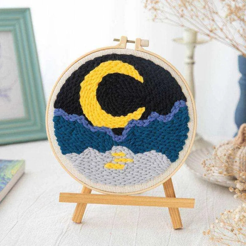 Mountain Embroidery Pattern