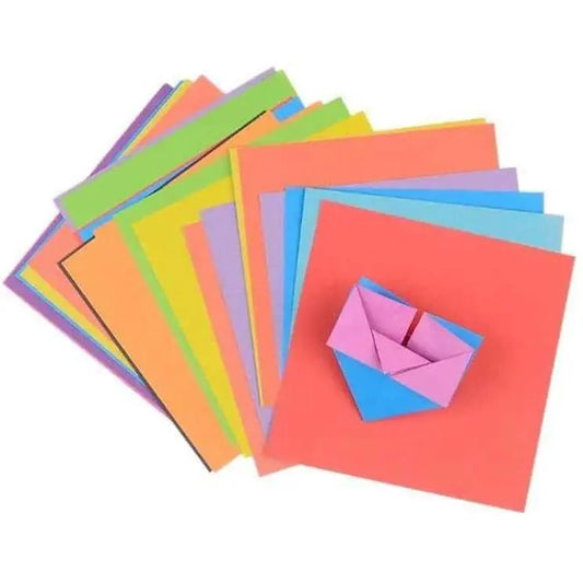 Origami Paper Two Tone Sheets For Paper Folding Two Color Papers Crafting Sheet 24pcs Per Pack