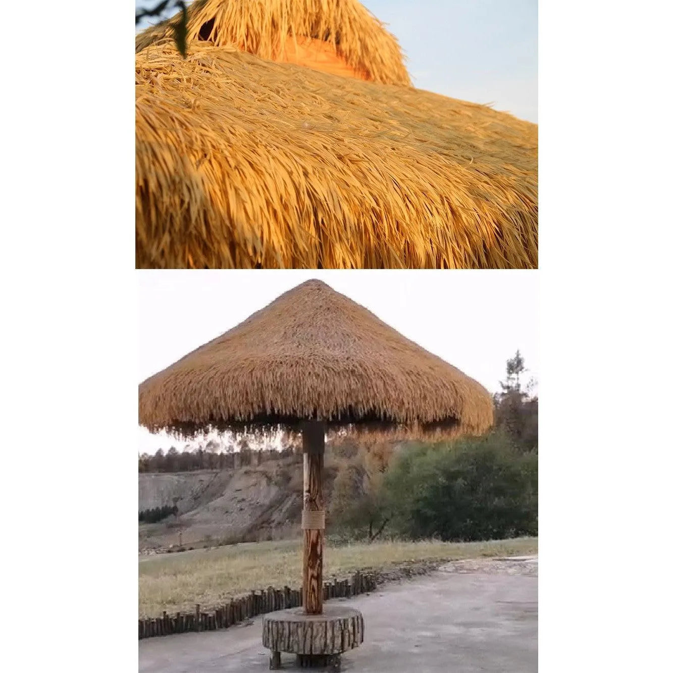 Outdoor Thatch Waterproof Flame Retardant Roof Decoration