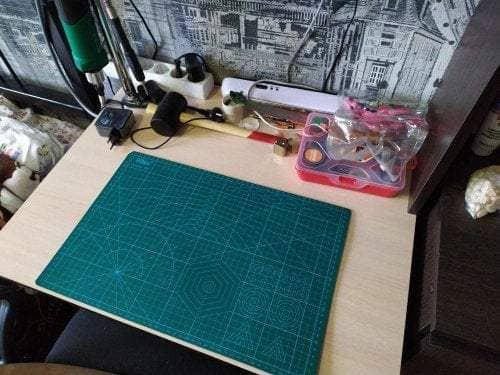 PVC Cutting Mat A3 A4 A5 Double Sided Fabric Cutting Board