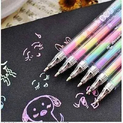 Pastel Ink Ballpoint Pen Writing Supplies Letter Writing DIY Scrapbooking Stationery Accessory Kawaii Pen Multi Color Pen Cute Pen