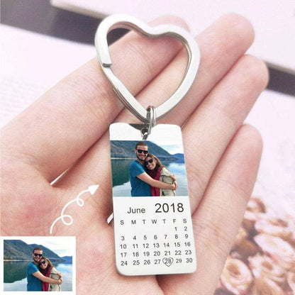 Photo Keychain Personalized Anniversary Gift Custom Keychain