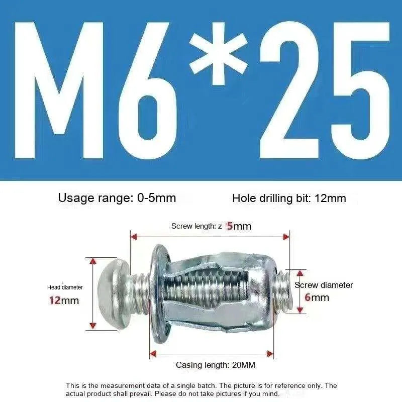 Petal Nut Expansion Lantern Screw Casing