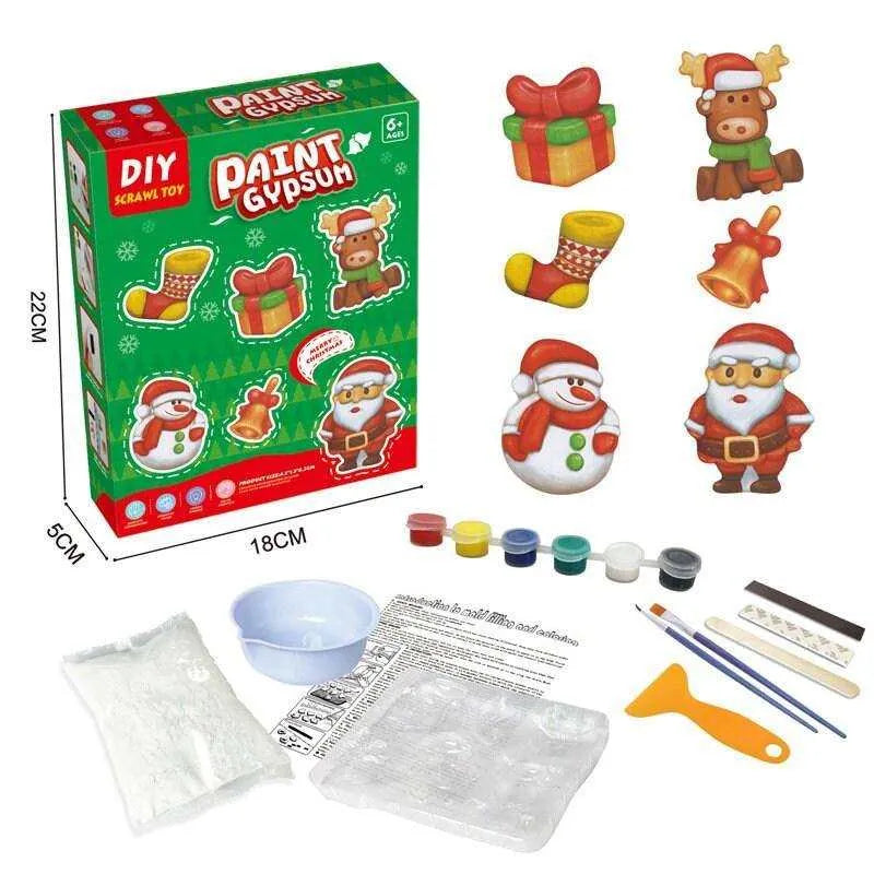 Plaster Crafts Toy Plaster Mold Kit Gypsum Painting For Kids