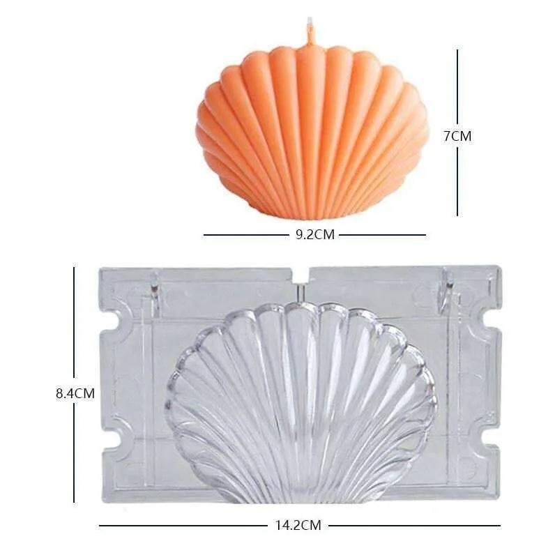 Sea Shell Mold DIY Soap Making Candle Making Molds