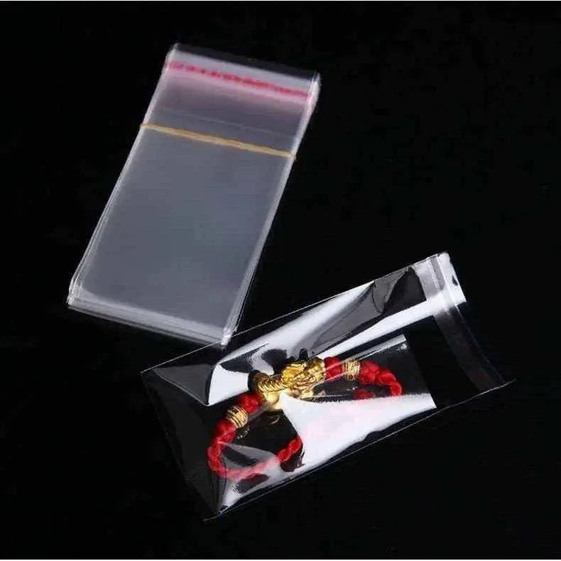 Clear Packaging Bags Self Sealing Bag Self Adhesive Plastic Wrapper Small Plastic Bag Transparent Bags Wrapping Supplies