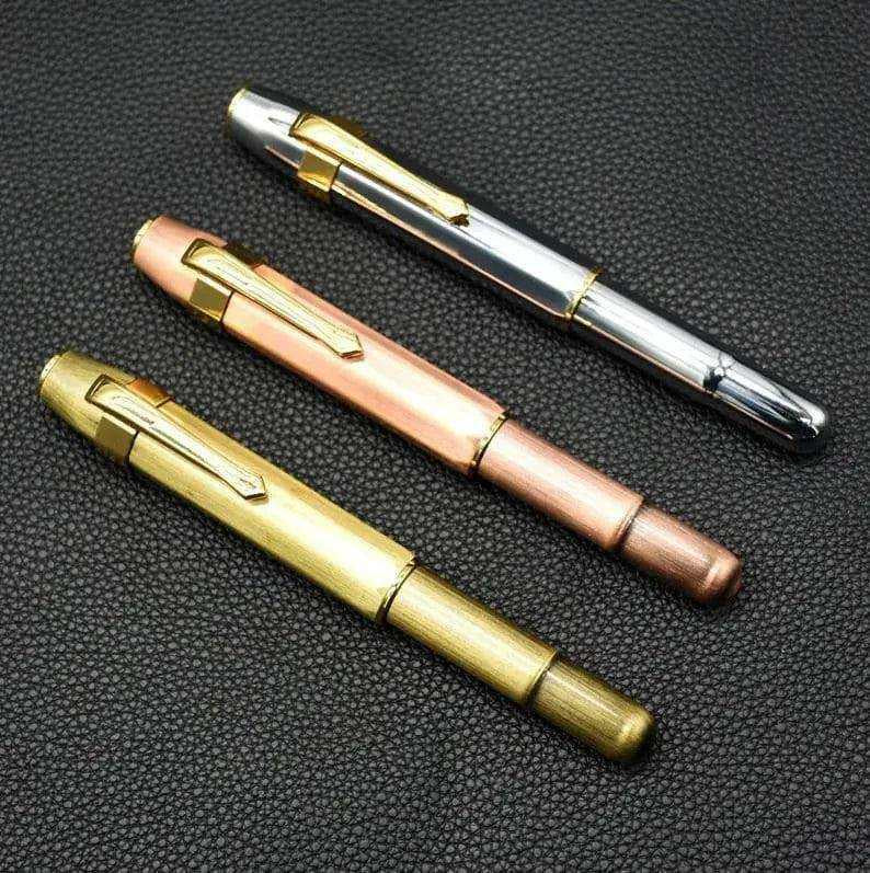 Short Fountain Pen Pocket Pen Metal Fountain Pen Letter Writing Essentials