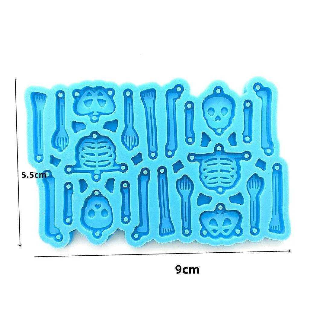 Skeleton Mold Bones Mold For Making Halloween Decoration Or Halloween Treats