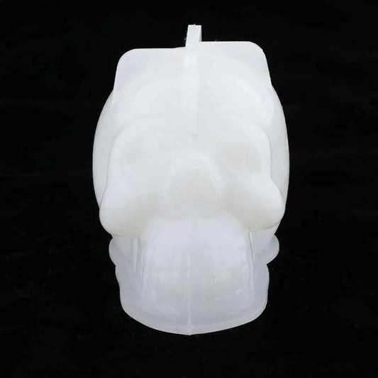 Skull Mold Silicone Mould DIY Candlemaking Halloween Supplies Resin Molding