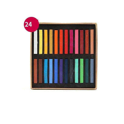 Soft Dry Pastel Drawing Chalk Set Multicolored Crayon Art Drawing Painting Coloring Sketching Supplies DIY Kids & Teacher's Gift 12/24/36/48