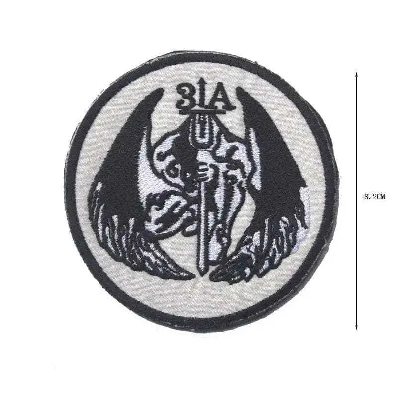 Guardian Angel Patches St. Michael Protect Us Military Patch Embroidered Patches