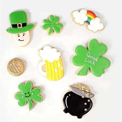 St. Patrick's Day Cookie Cutters Irish Festival Biscuit Molds Baking Accessories Kitchen Tools