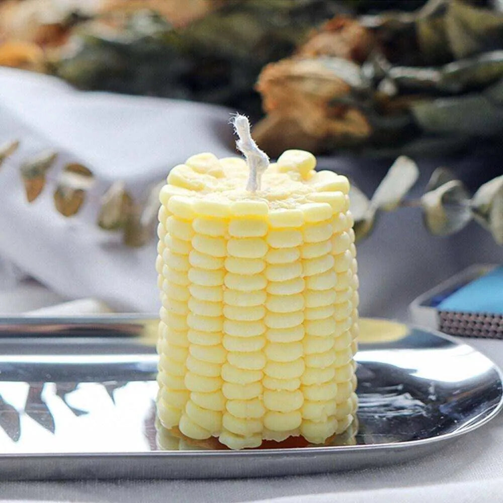 sweetcorn candle mold food candle mould